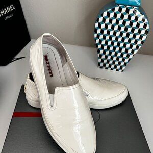 PRADA Leather Sneakers Size: 8 | IT 38